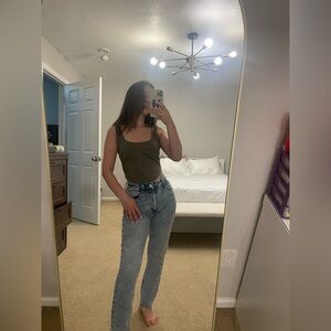 Abercrombie & Fitch High Rise Blue Jeans